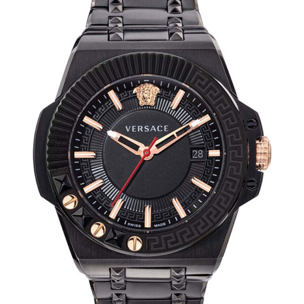 Versace VEDY00719 Mens Chain Reaction Watch - Black - One Size