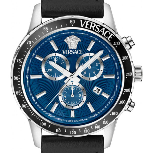 Versace VEZCA0124 Mens Watch - Silver - One Size