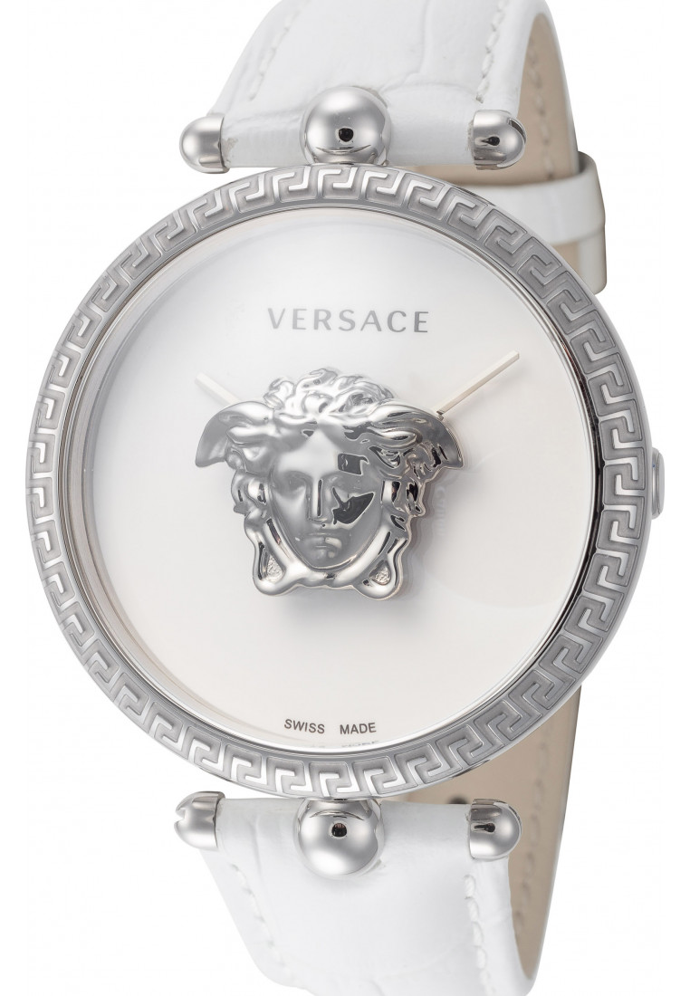 Versace Womens VECO02322 Ladies Palazzo Empire Watch - Silver - One Size