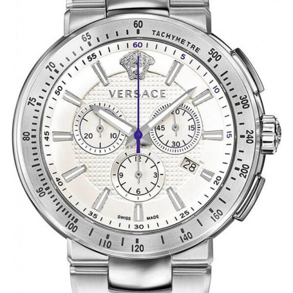 Versace VFG090013 Mens Watch - Silver - One Size