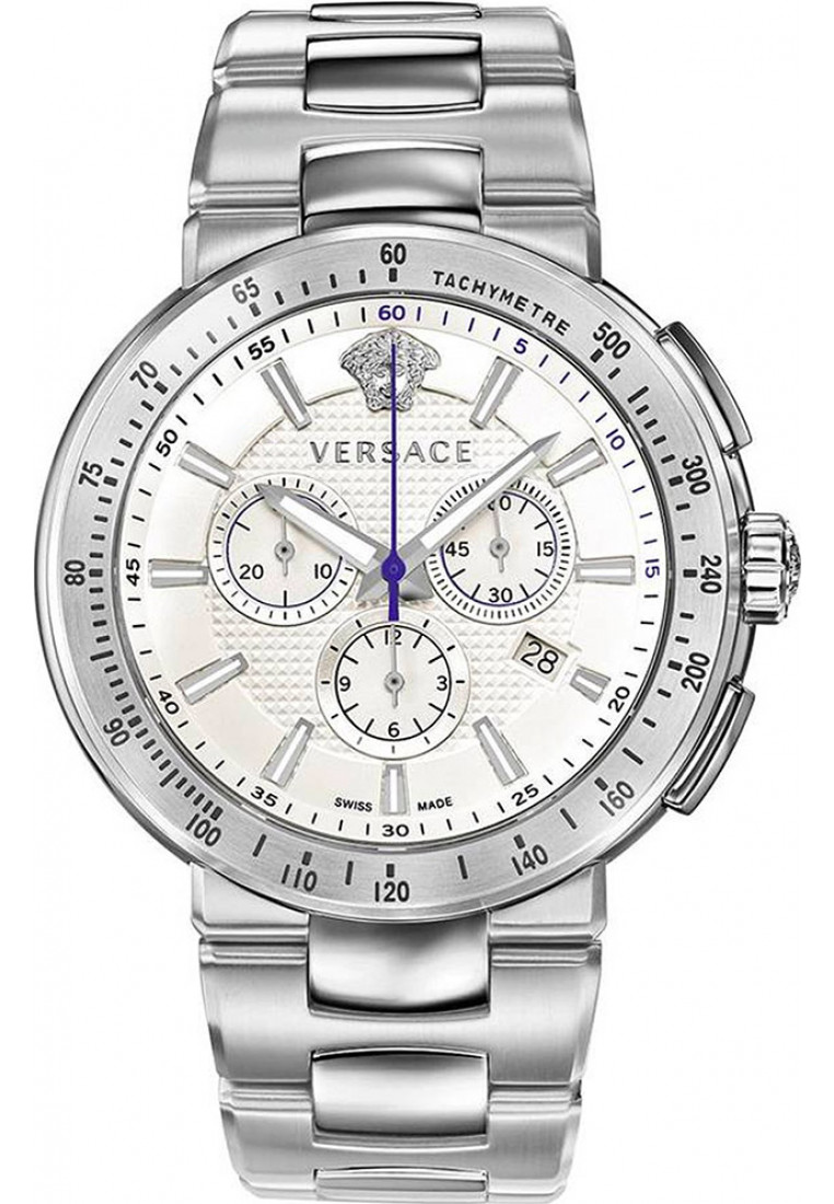 Versace VFG090013 Mens Watch - Silver - One Size