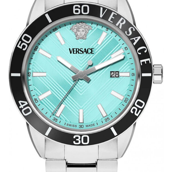 Versace VEYCA0324 Mens Watch - Silver - One Size