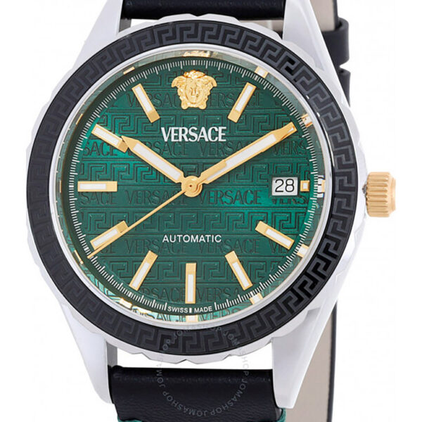 Versace VEQCA0124 Mens Watch - Silver - One Size