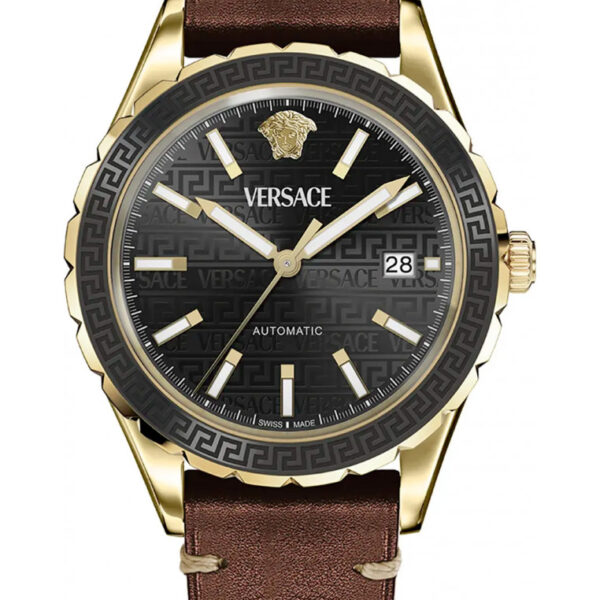 Versace VEQCA0224 Mens Watch - Gold - One Size