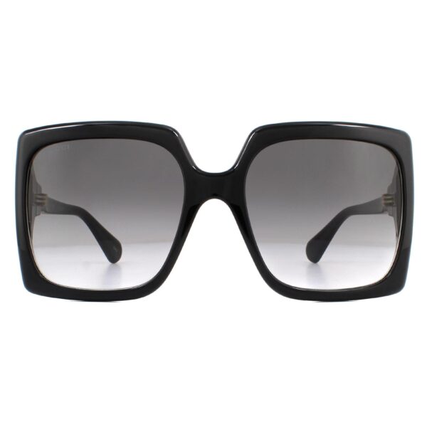 Gucci Womens Sunglasses GG0876S 001 Black Grey Gradient - One Size