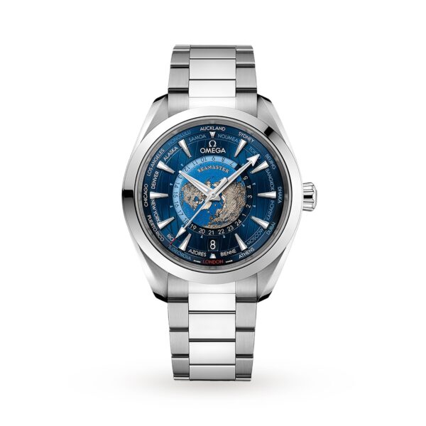 Seamaster Aqua Terra 150m Co-Axial GMT Worldtimer 43mm Mens Watch