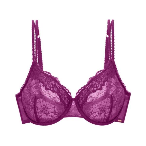 LYRA SATIN FULL CUP BRA