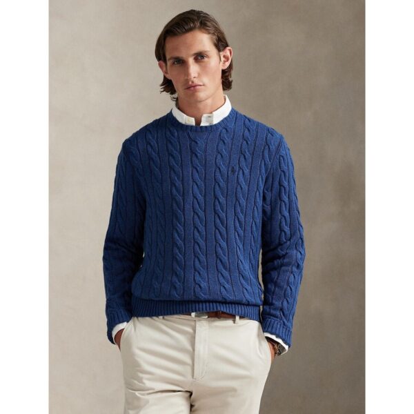 Cable Knit Cotton Jumper