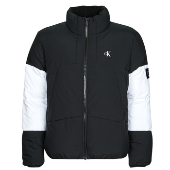 Calvin Klein Jeans  NON-DOWN COLORBLOCK PUFFER  men's Jacket in Black