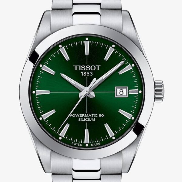 Tissot Mens Green Powermatic Watch T127.407.11.091.01