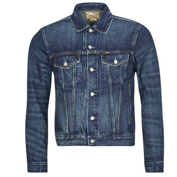Polo Ralph Lauren  ICON TRUCKER DENIM JACKET  men's Denim jacket in Blue