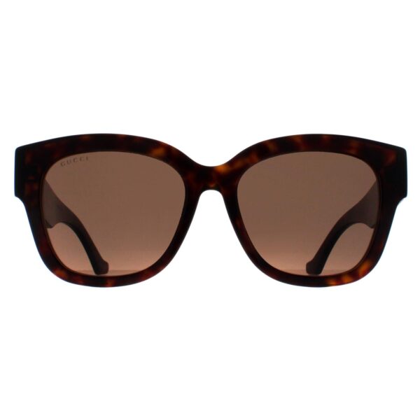 Gucci Butterfly Womens Havana Brown GG1550SK - One Size