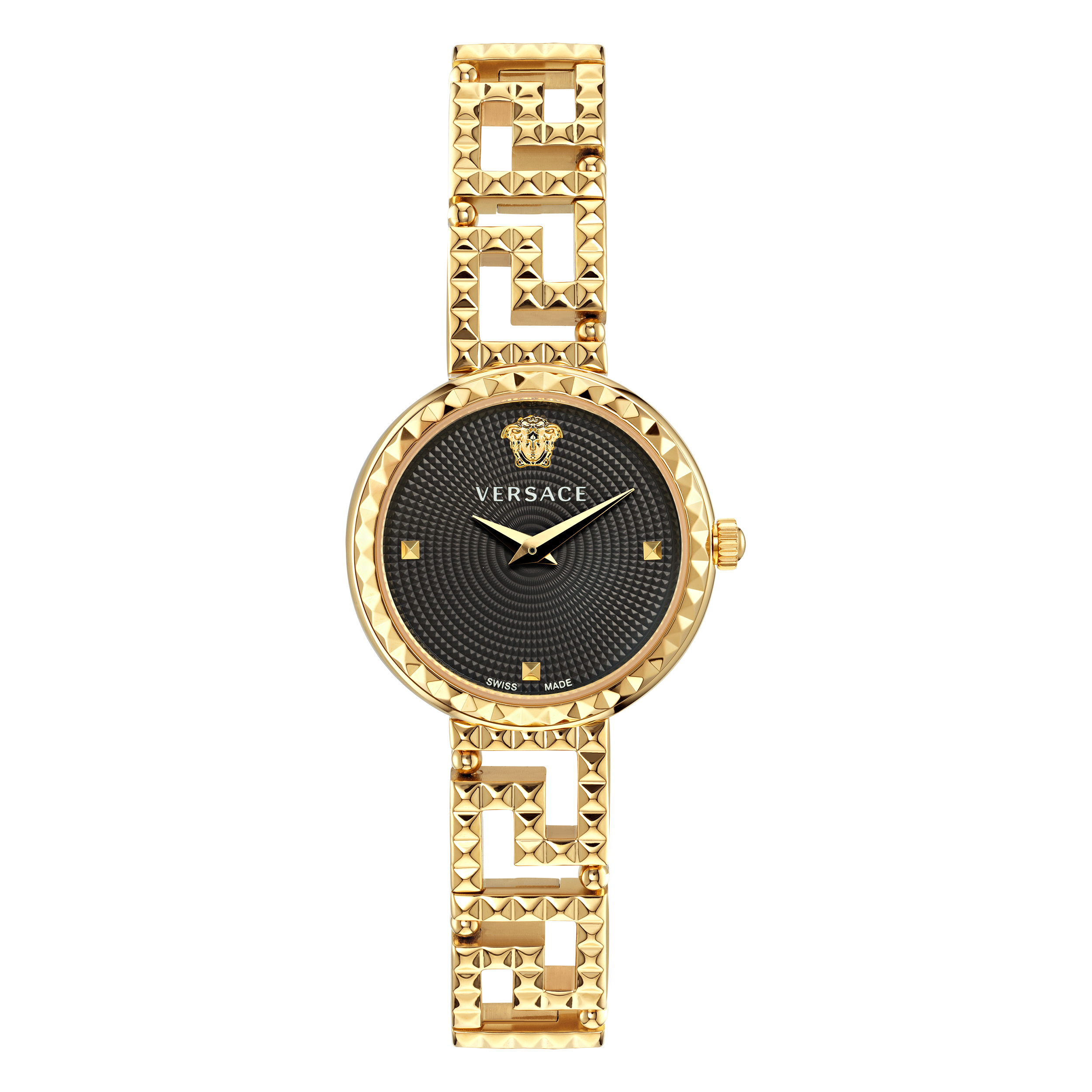Versace Greca Goddess Womens Gold Watch VE7A00423 Stainless Steel (archived) - One Size
