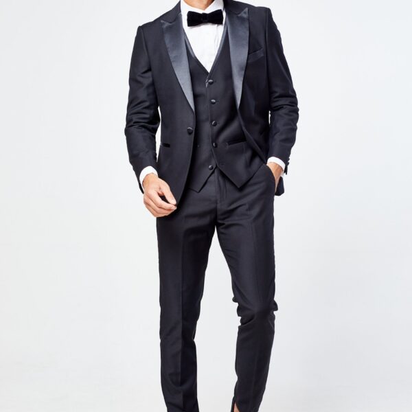 Harry Black Men's Three Piece Suit