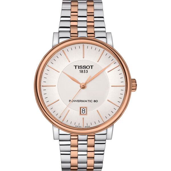 Tissot Carson Premium Powermatic 80 Mens Multicolour Watch T1224072203101 - One Size
