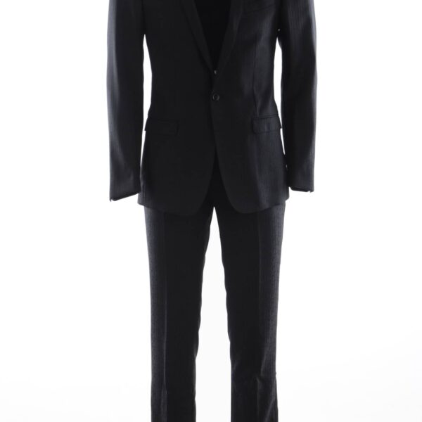 Dolce & Gabbana Mens Men Suit - Black - Size Large