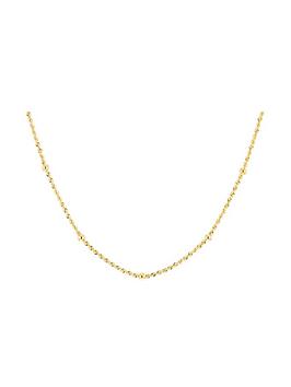 The Love Collection 9Ct Yellow Gold Rope Chain Necklace