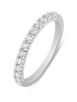 Love Diamond 0.25Ct Natural Diamond Microset Eternity Ring