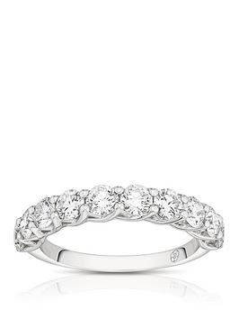 Harriet 14Ct White Gold Eternity 1.50Ct Lab Grown Diamond Ring