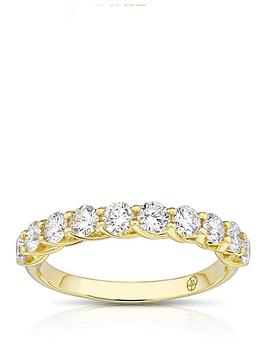 Harriet 14Ct Yellow Gold Eternity 1Ct Lab Grown Diamond Ring