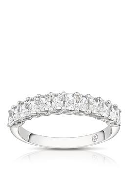 Harriet 14Ct White Gold Radiant Eternity 1Ct Lab Grown Diamond Ring