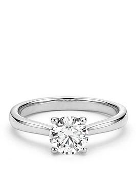Harriet Sterling Silver 1Ct Lab-Grown Diamond Solitaire Ring