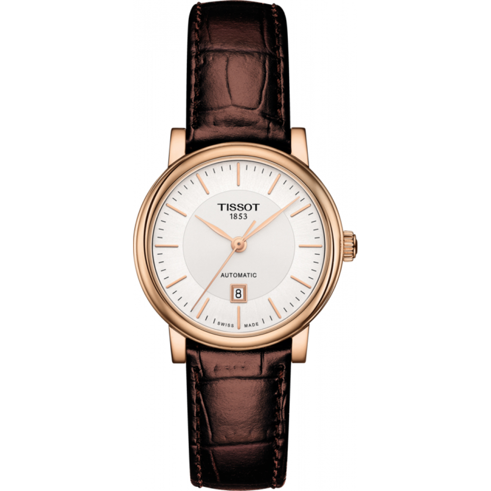 Tissot Carson Womens Brown Watch T1222073603100 Leather - One Size