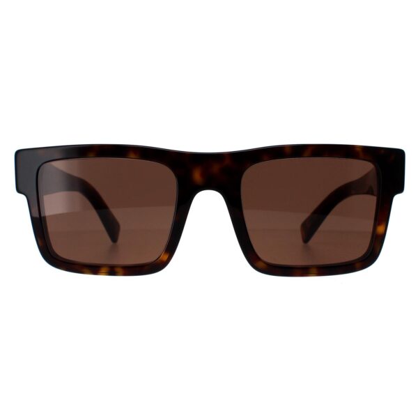 Prada Rectangle Mens Tortoise Dark Brown PR19WS - One Size
