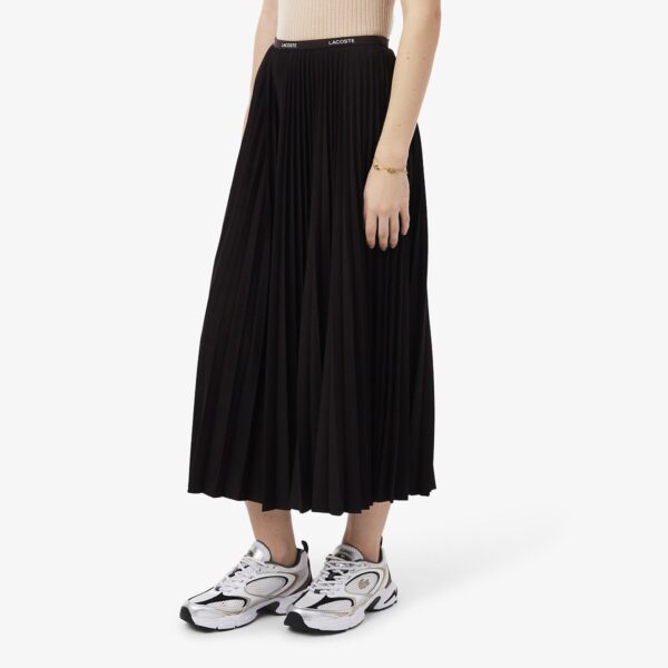 Pleated Midi Skirt