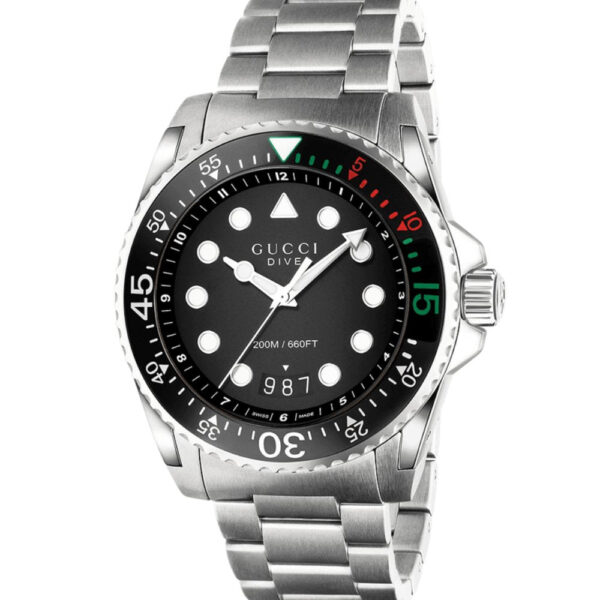 Gucci YA136208 Mens Watch - Silver - One Size
