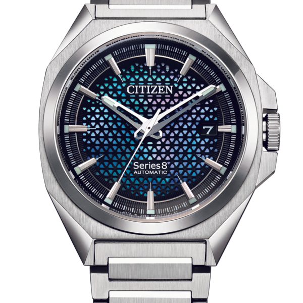 Citizen Series 8 Mens Silver Watch NA1010-84X Stainless Steel - One Size