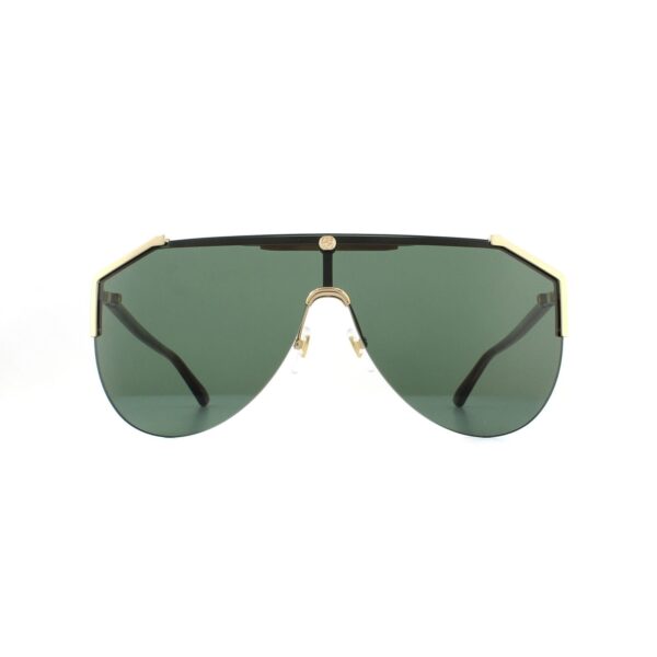 Gucci Womens Sunglasses GG0584S 002 Gold and Havana Green - Brown - One Size