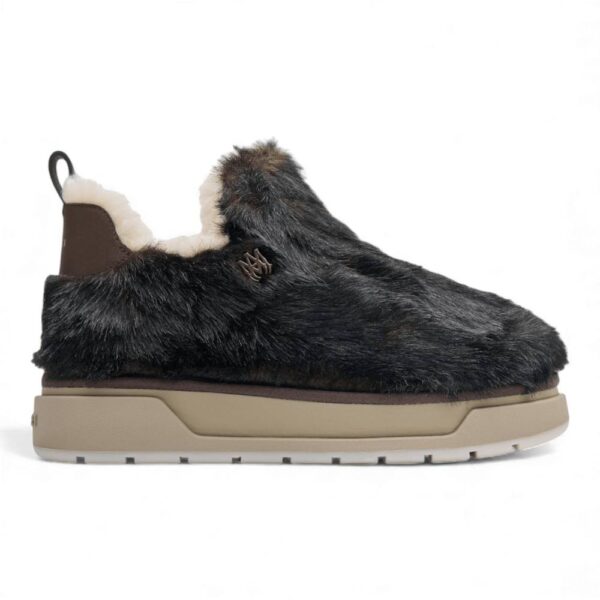 Amiri Women's Faux Fur Malibu Boot Black | Size: 7