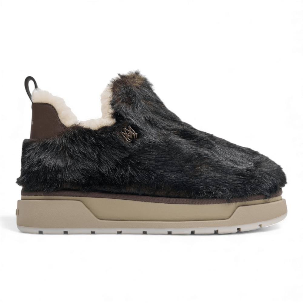 Amiri Women's Faux Fur Malibu Boot Black | Size: 7