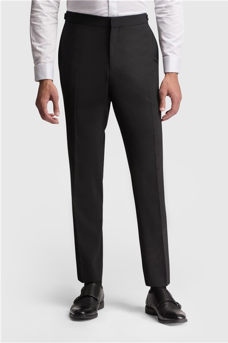 Ted Baker Slim Fit Black Tuxedo Men's Suit Trousers