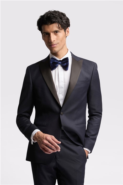 Ted Baker Slim Fit Navy Blue Tuxedo Men's Suit Jacket