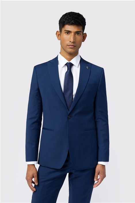Ted Baker Slim Fit Auden Bright Blue Tonic Men's Suit Jacket