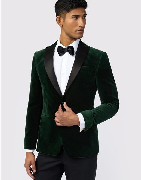 Ted Baker Slim Fit Forest Velvet Men's Suit Jacket