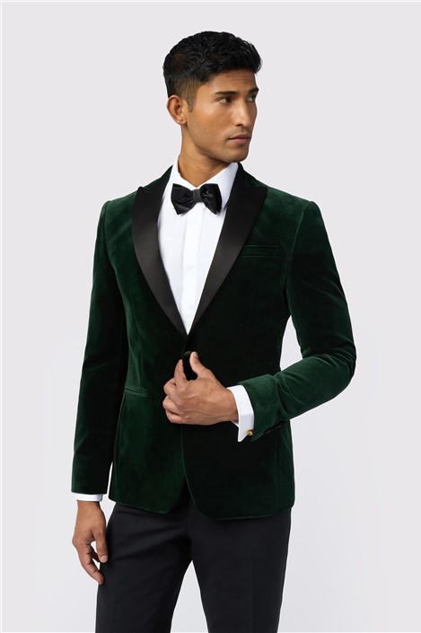 Ted Baker Slim Fit Forest Velvet Men's Suit Jacket