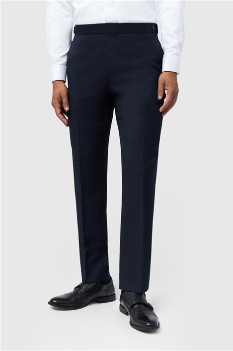 Ted Baker Slim Fit Galen Navy Blue Tuxedo Men's Trousers